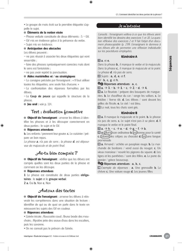 Aperçu : INTERLIGNES EDL – Fichier ressources + numérique – CE2 – Anciens prog.