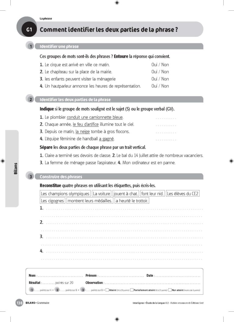 Aperçu : INTERLIGNES EDL – Fichier ressources + numérique – CE2 – Anciens prog.