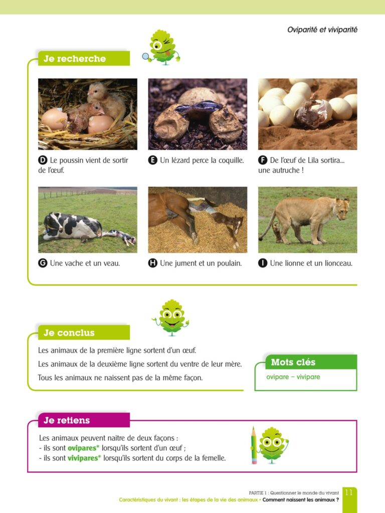 Aperçu : LNU – Le monde du vivant – 15 manuels + pack enseignant – Cycle 2