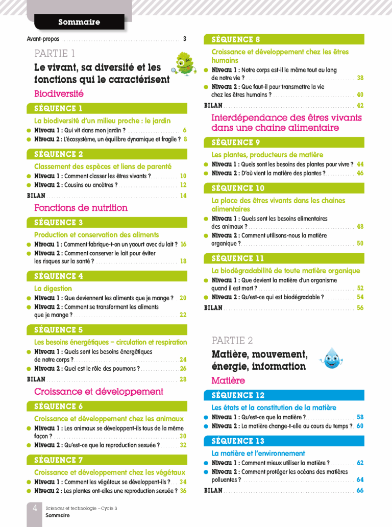 Aperçu : LNU – Sciences et technologies – 20 manuels + pack ens. – Cycle 3