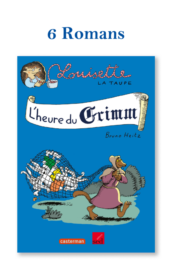 AFDP - Louisette la taupe - l'heure du grimm - 6 romans