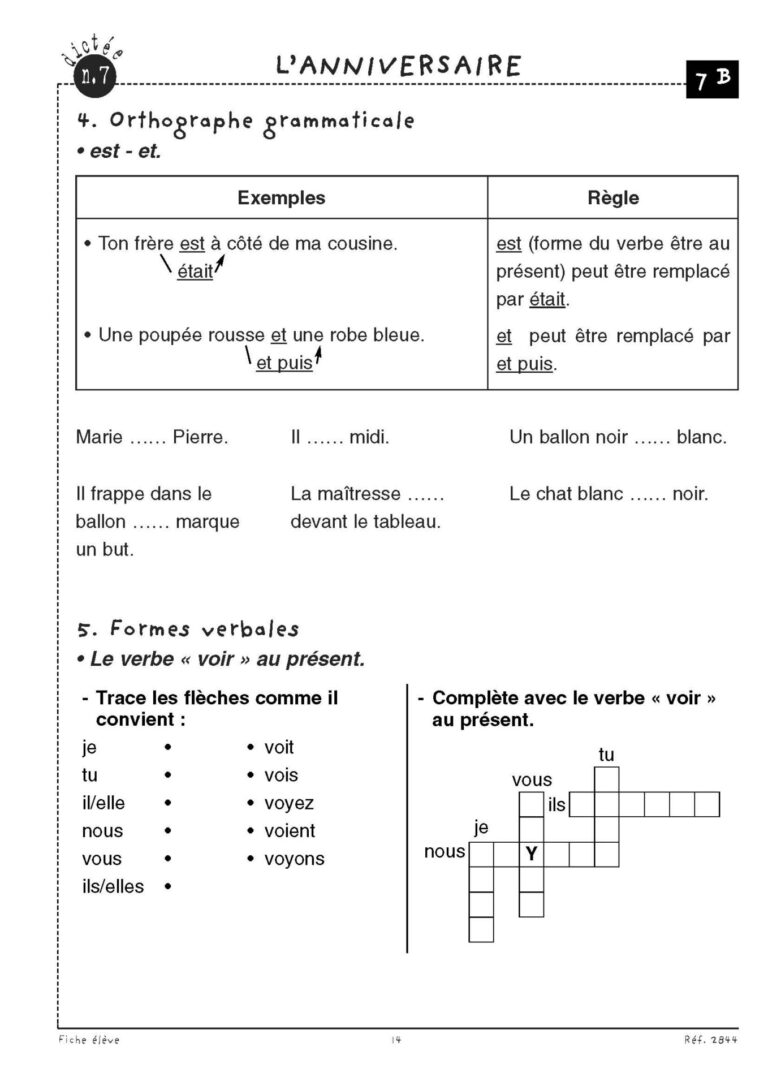 Aperçu : Dictées préparées – CE1