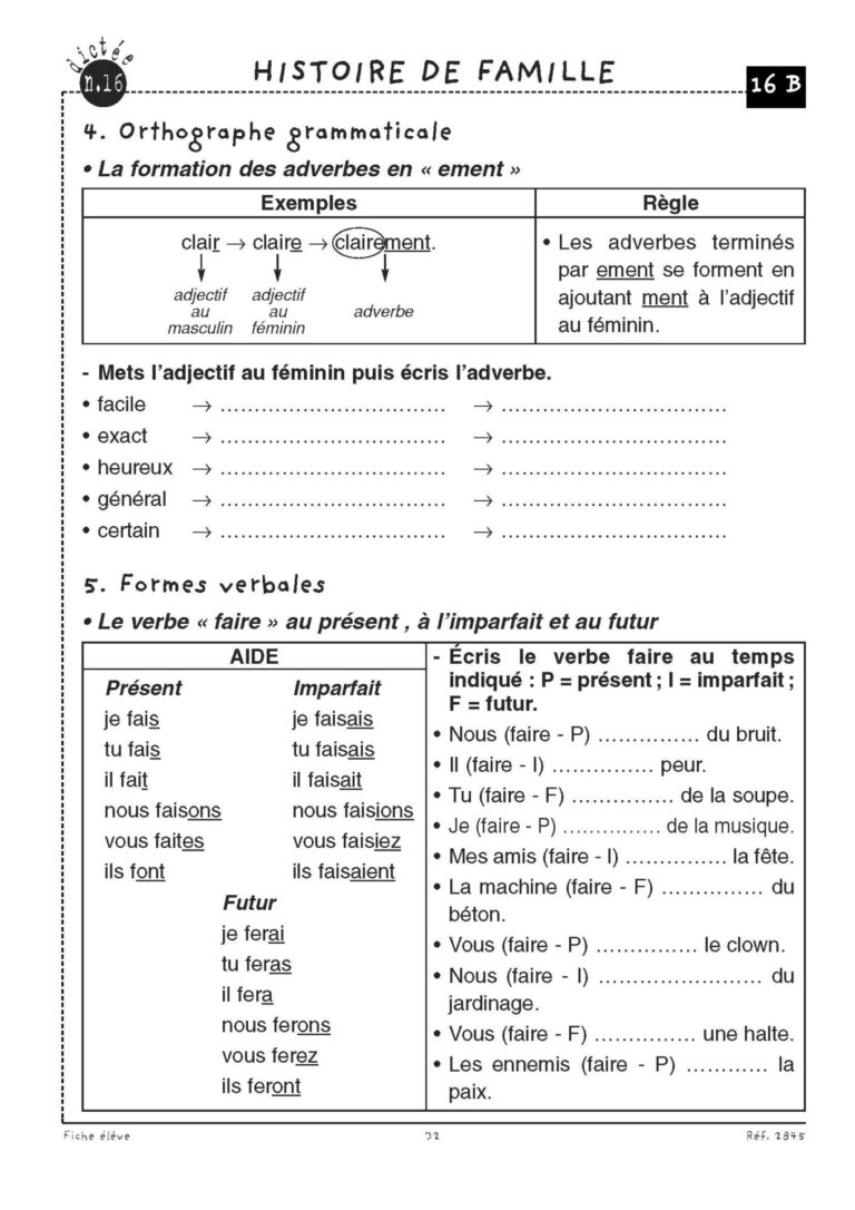 Aperçu : Dictées préparées – CE2