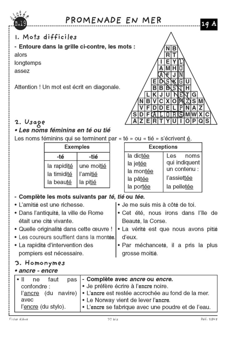 Aperçu : Dictées préparées – CE2