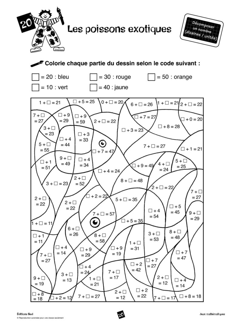 Aperçu : Jeux mathématiques – CP
