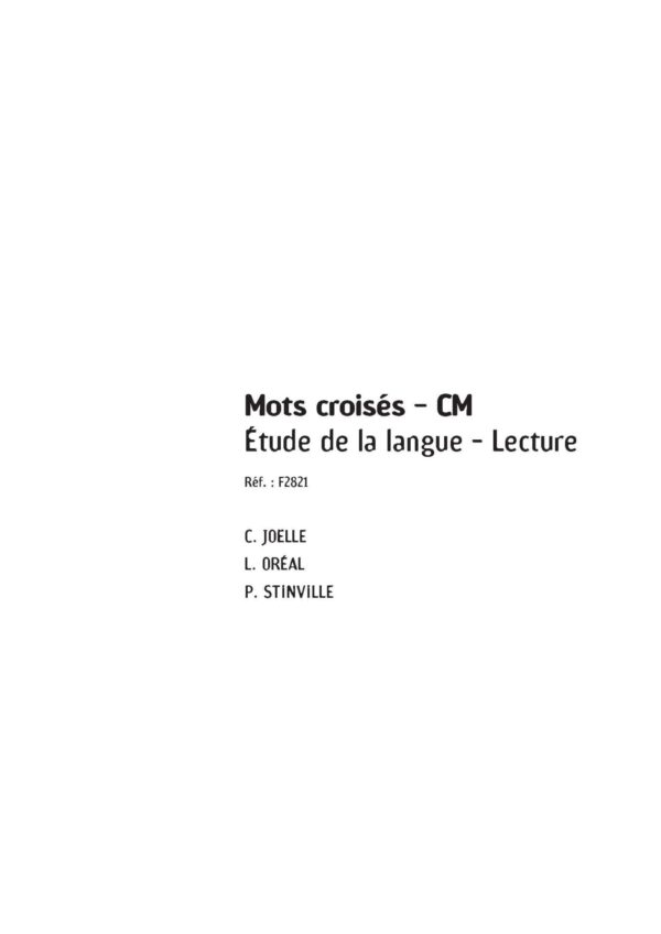 Duplimat - Mots croisés - CM1_Page_01