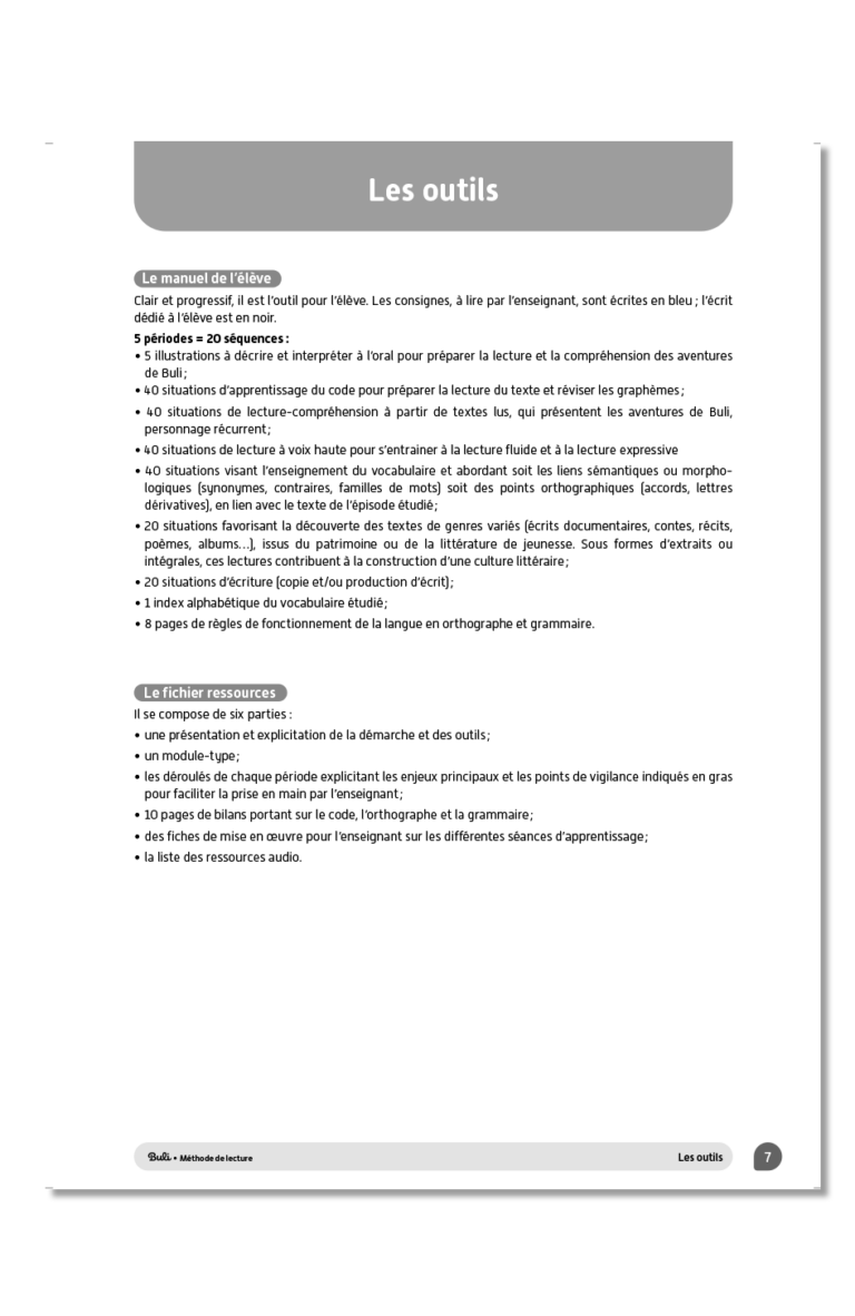 Aperçu : Fichier ressources – CE1 – Programmes 2025