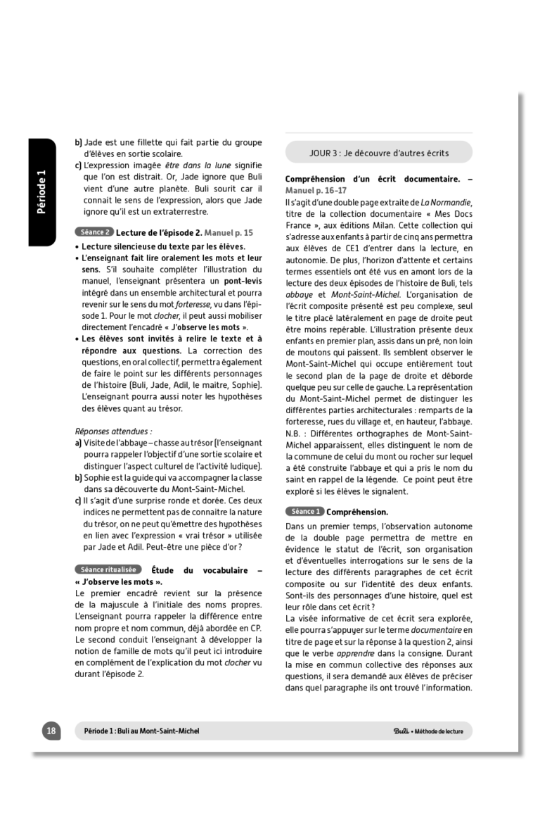 Aperçu : Fichier ressources – CE1 – Programmes 2025