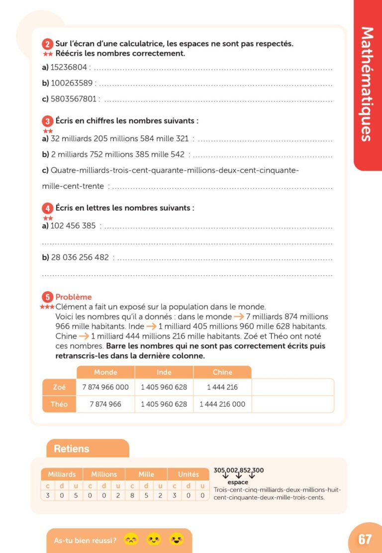 Aperçu : Pack excellence – CM1