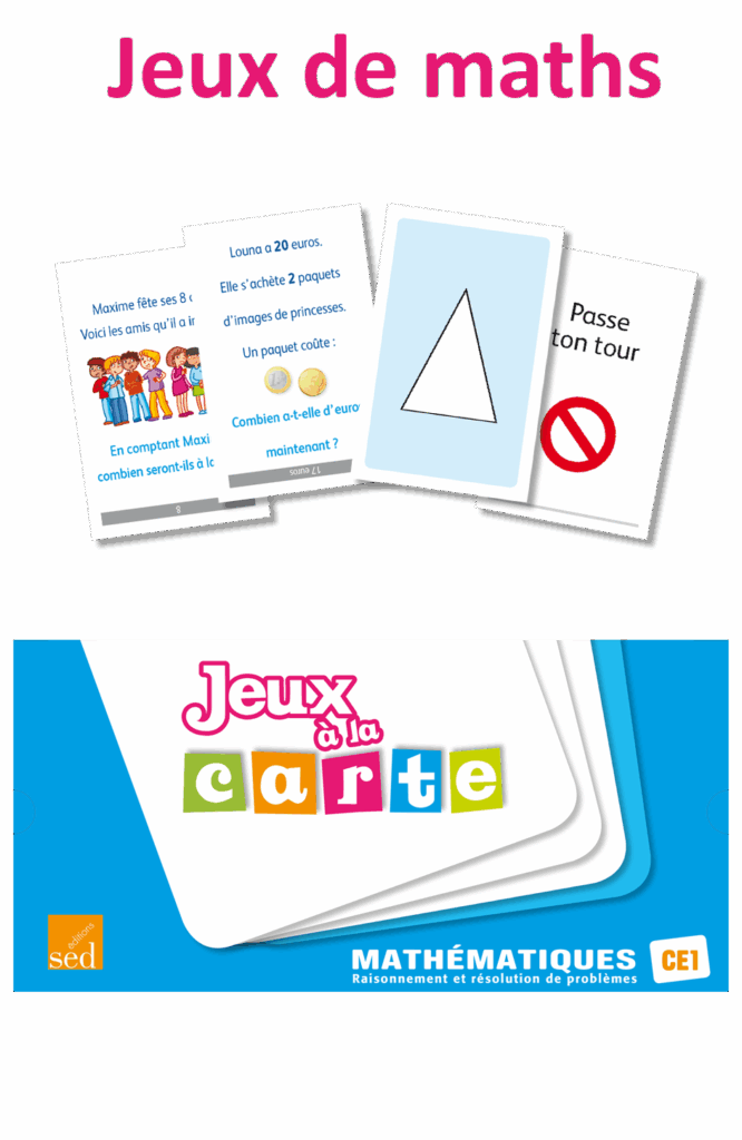 JEUX MATHEMATIQUES - Jeux à la carte - CE1