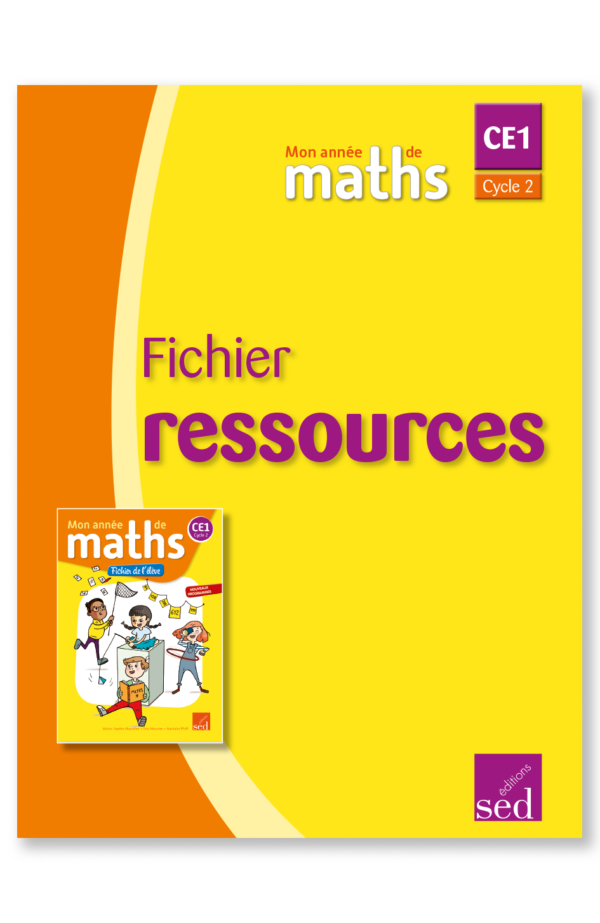 Image Mon année de maths Fichier Ressources - CE1