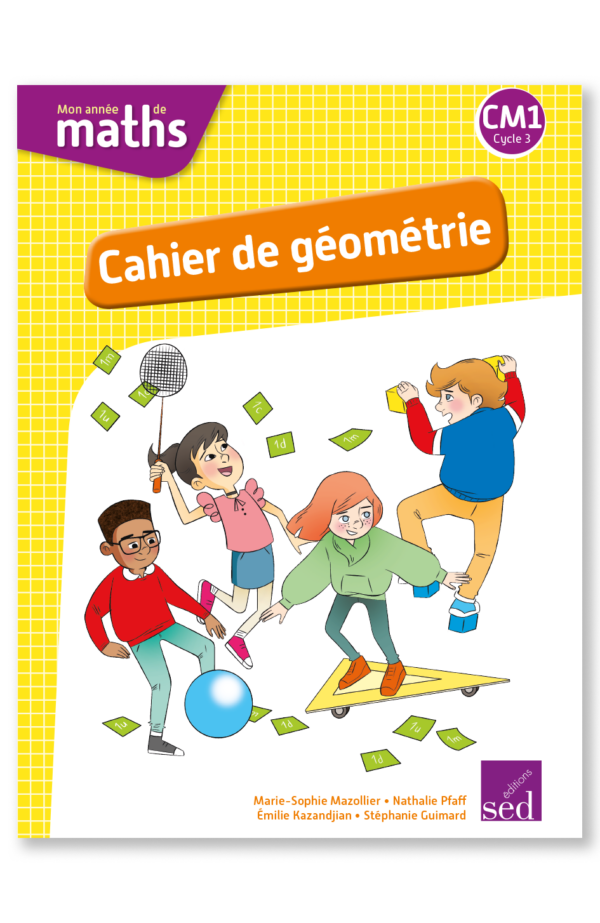 Image Mon année de maths cahier de géométrie - CM1