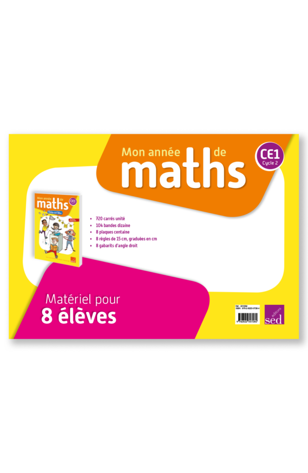 Image Mon année de maths matériel de l'élève CE1