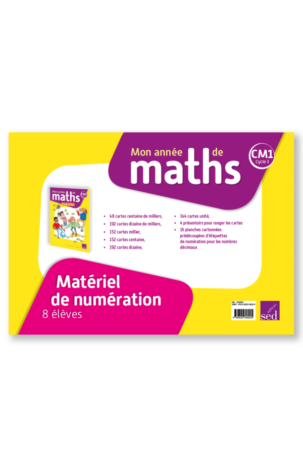 Image Mon année de maths matériel de l'élève CM1