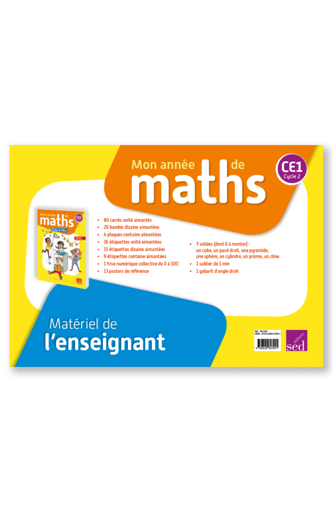MON ANNEE DE MATHS - Matériel enseignant - CE1