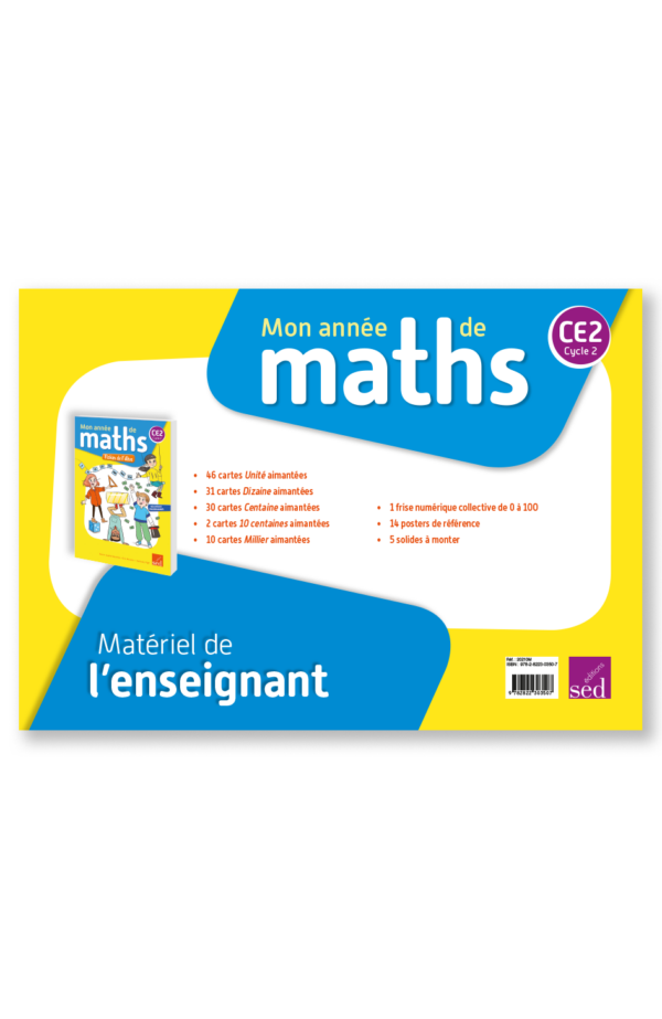 Image Mon année de maths matériel de l'enseignant CE2