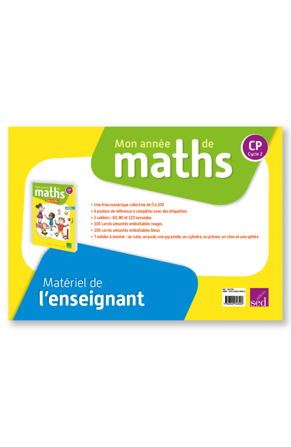 Image Mon année de maths matériel de l'enseignant CP