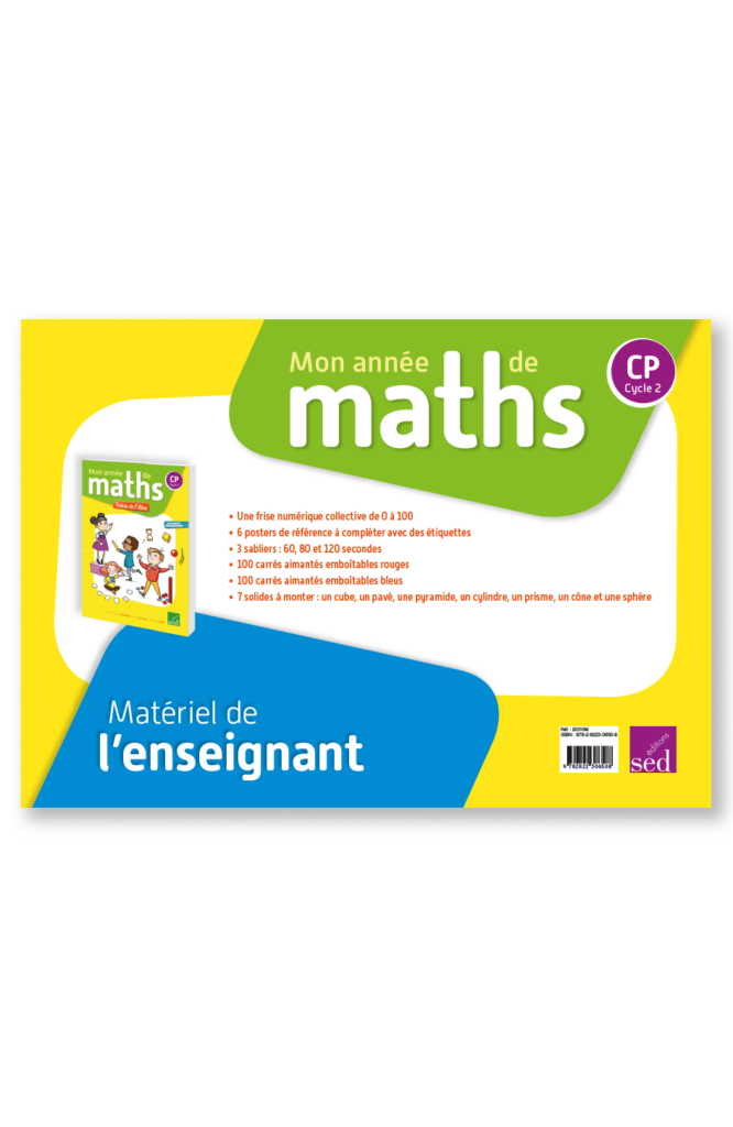 MON ANNEE DE MATHS - Matériel enseignant - CP