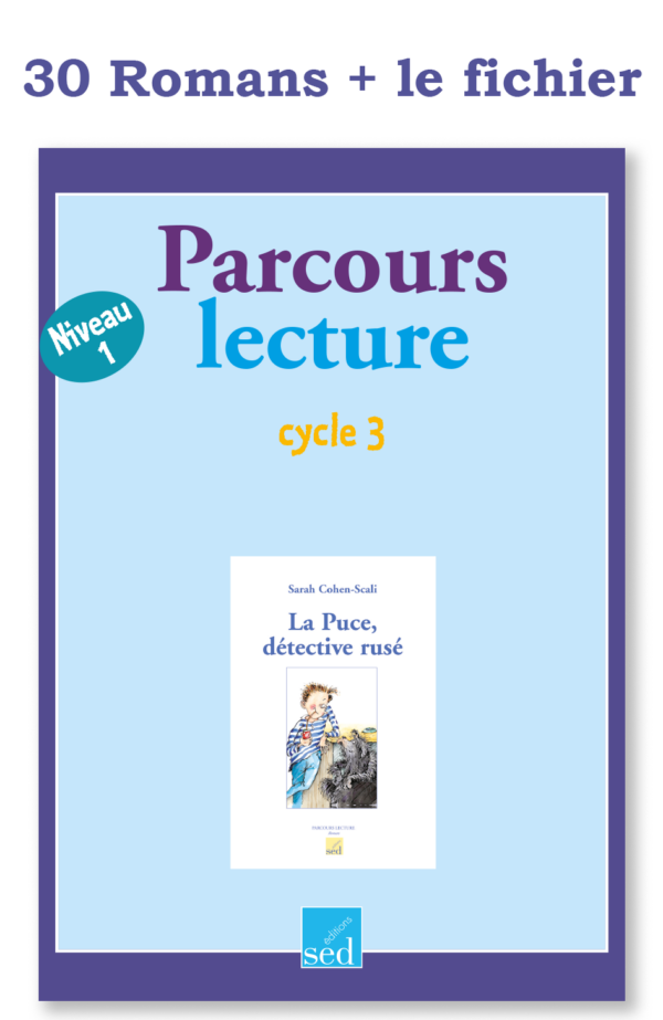 Images Parcours lecture + fichier - La puce, détective rusé - 30 romans