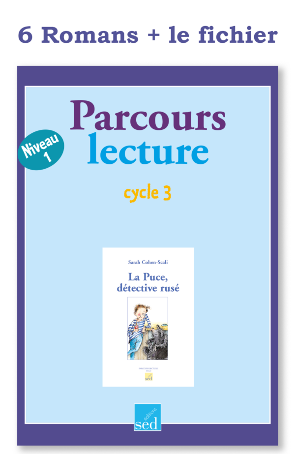 Images Parcours lecture + fichier - La puce, détective rusé - 6 romans