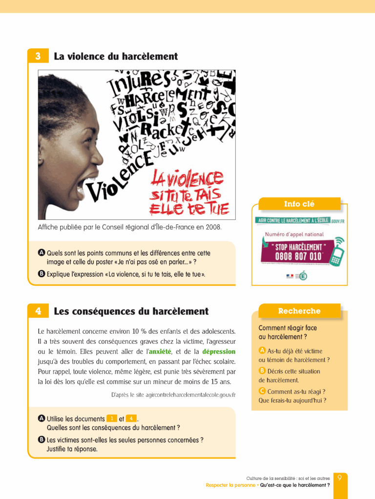 Aperçu : LNU – EMC – Manuel de l'élève – Cycle 3