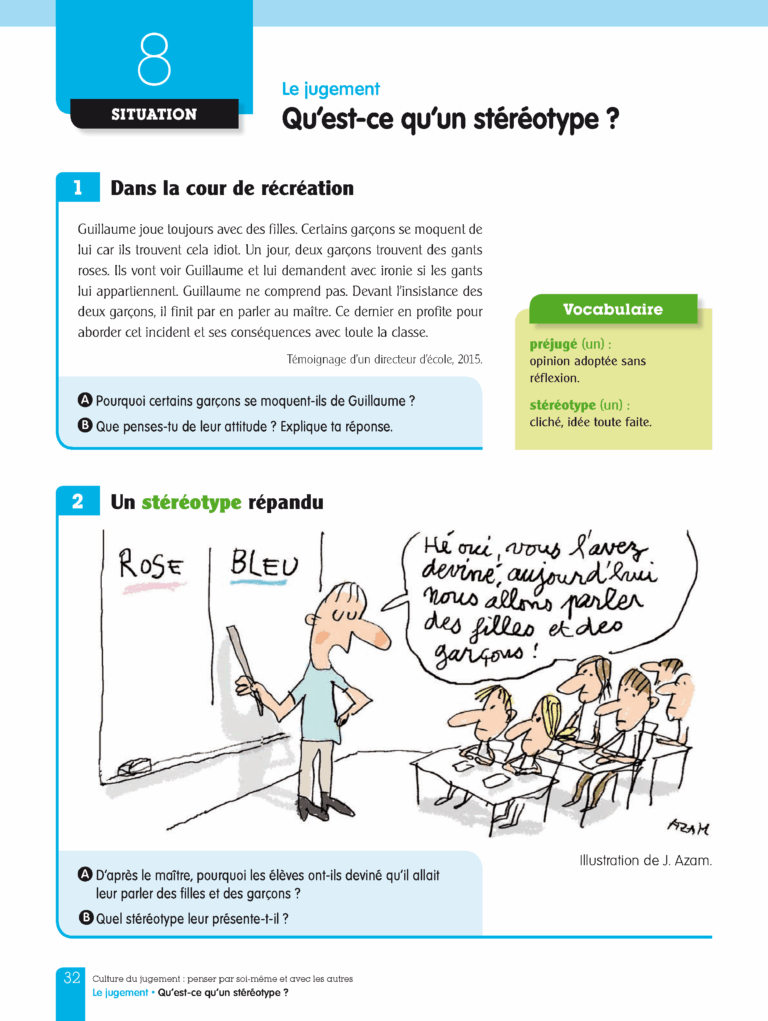 Aperçu : LNU – EMC – Manuel de l'élève – Cycle 3