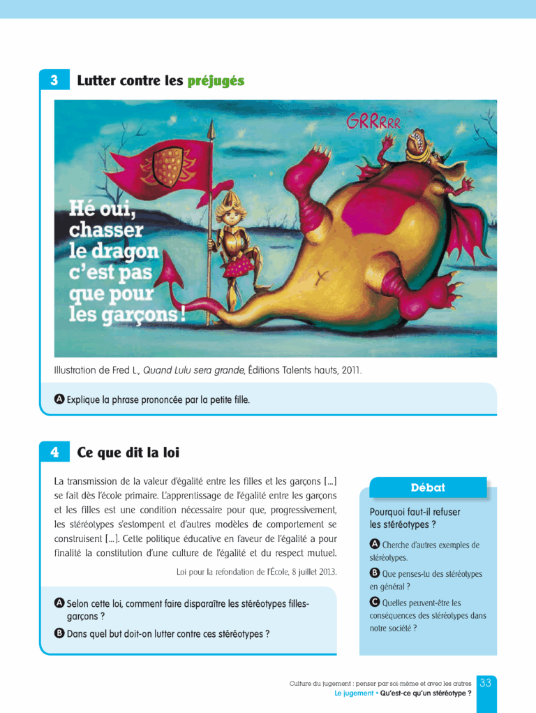 Aperçu : LNU – EMC – Manuel de l'élève – Cycle 3