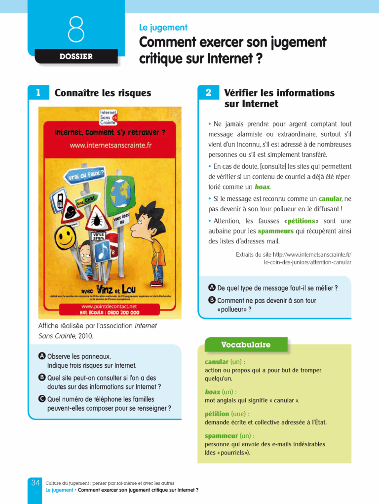 Aperçu : LNU – EMC – Manuel de l'élève – Cycle 3