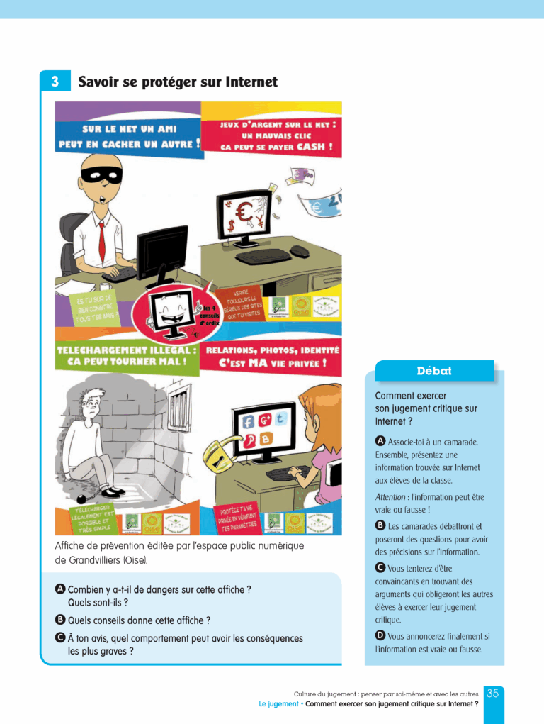 Aperçu : LNU – EMC – Manuel de l'élève – Cycle 3