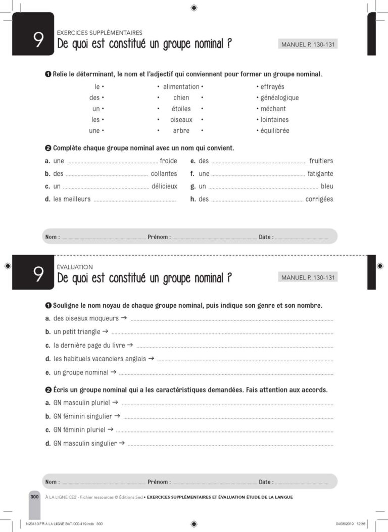 Aperçu : Fichier ressources + Ressources numériques – CE2