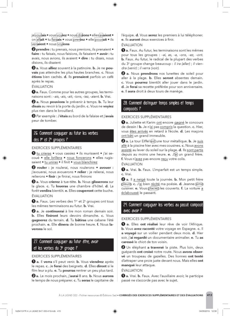 Aperçu : Fichier ressources + Ressources numériques – CE2