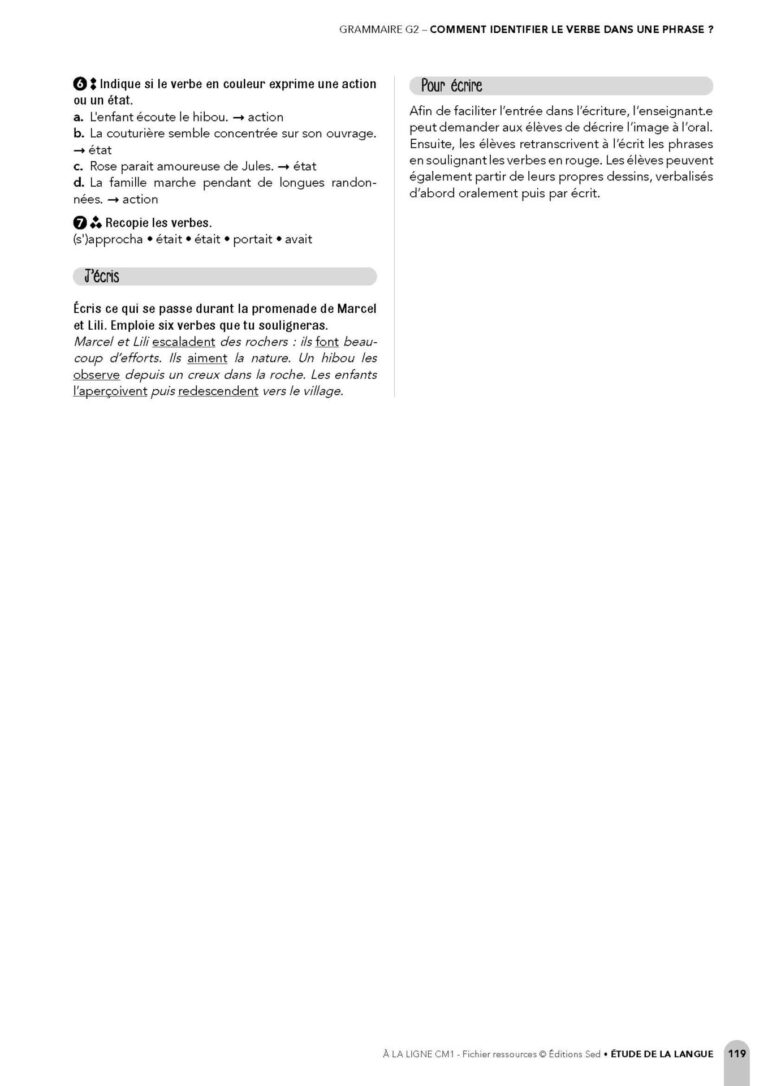 Aperçu : Fichier ressources + Ressources numériques – CM1