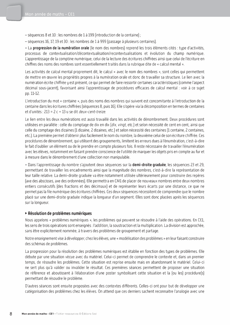Aperçu : Fichier ressources + guide + numérique – CE1