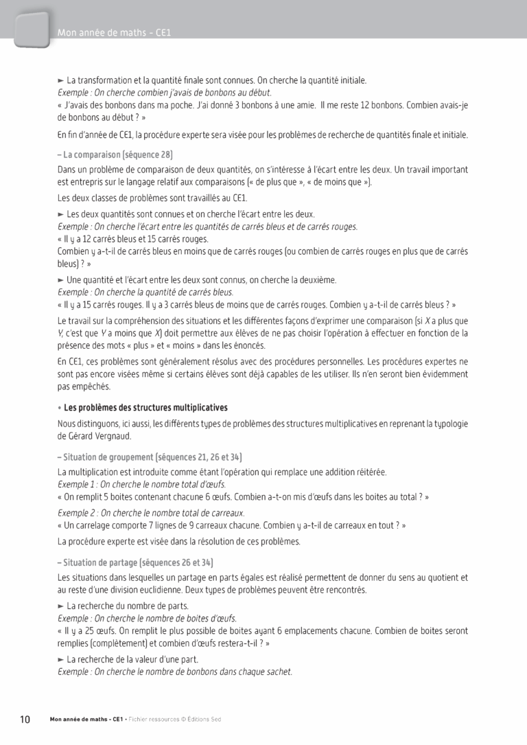 Aperçu : Fichier ressources + guide + numérique – CE1
