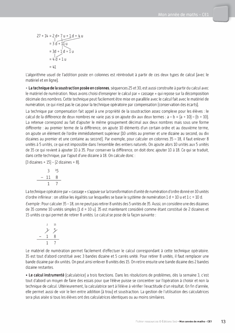 Aperçu : Fichier ressources + guide + numérique – CE1