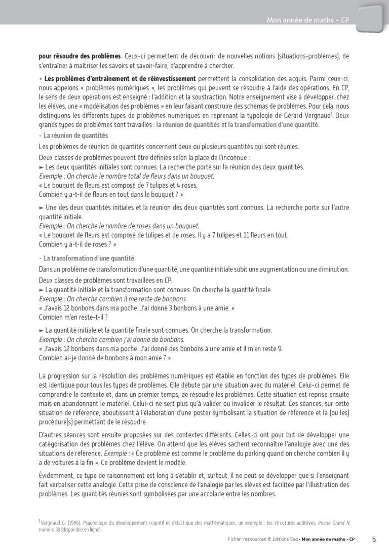 Aperçu : MON ANNEE DE MATHS CP – FICHIER RESSOURCES – Edition 2016