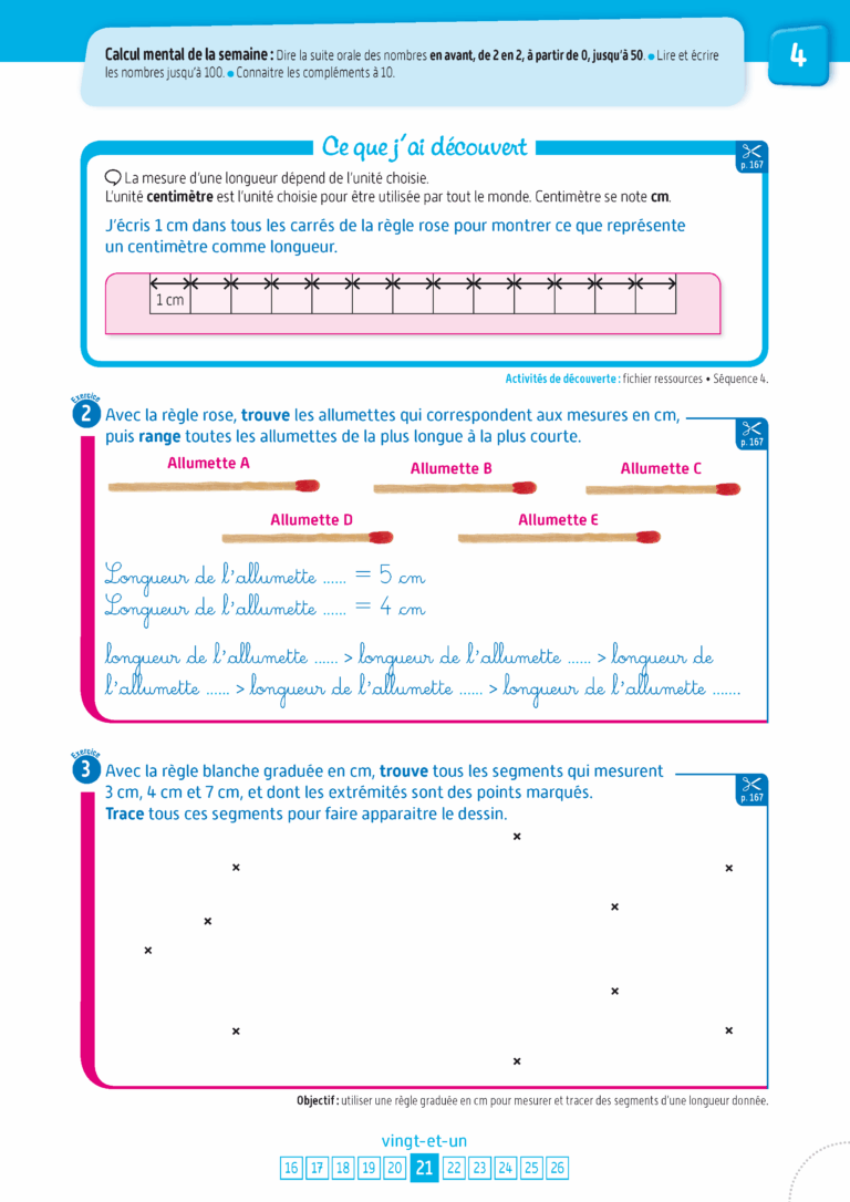 Aperçu : Fichier de l'élève – CE1 – Edition 2016