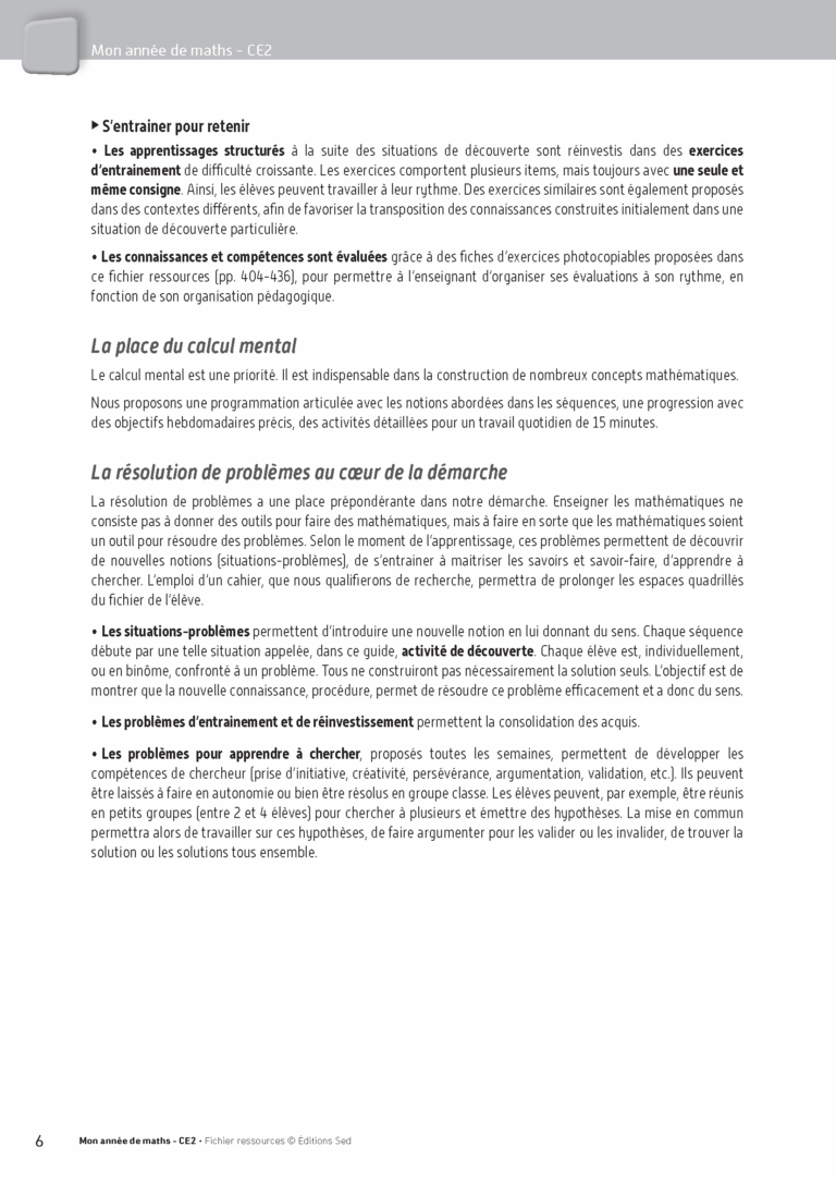 Aperçu : Fichier ressources + guide + numérique – CE2