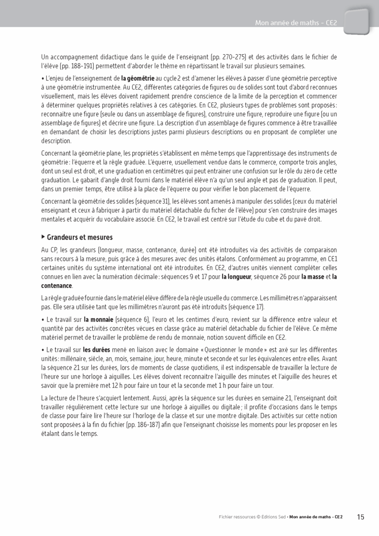 Aperçu : Fichier ressources + guide + numérique – CE2