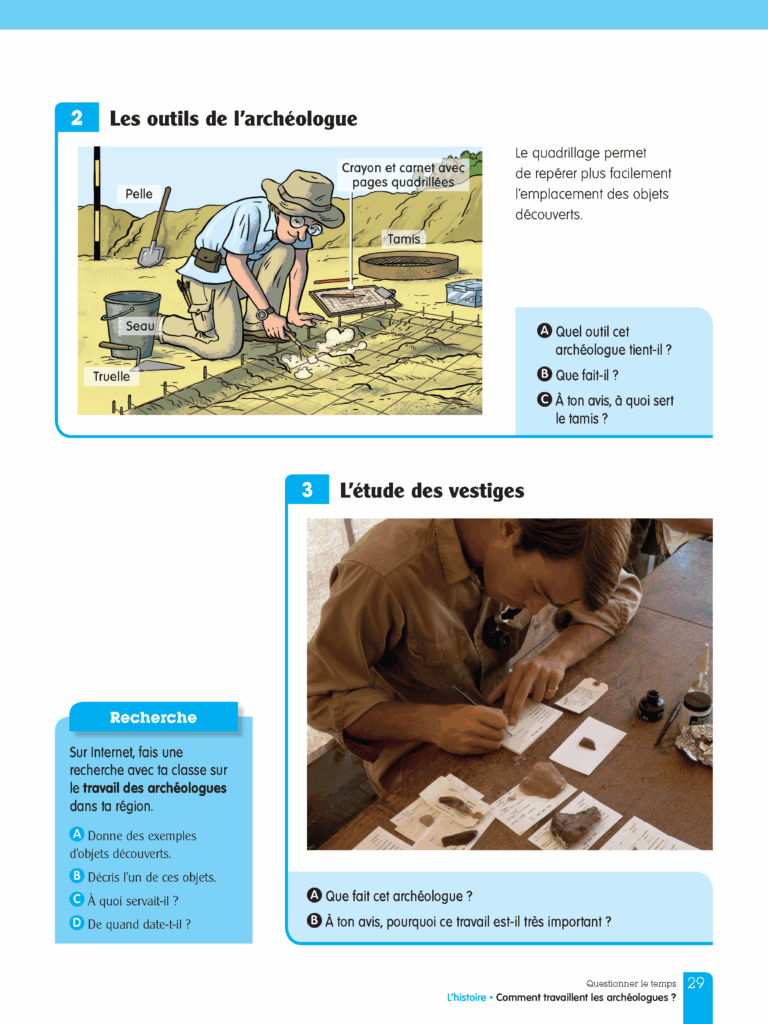 Aperçu : LNU – L'espace et le temps – Manuel de l'élève – Cycle 2