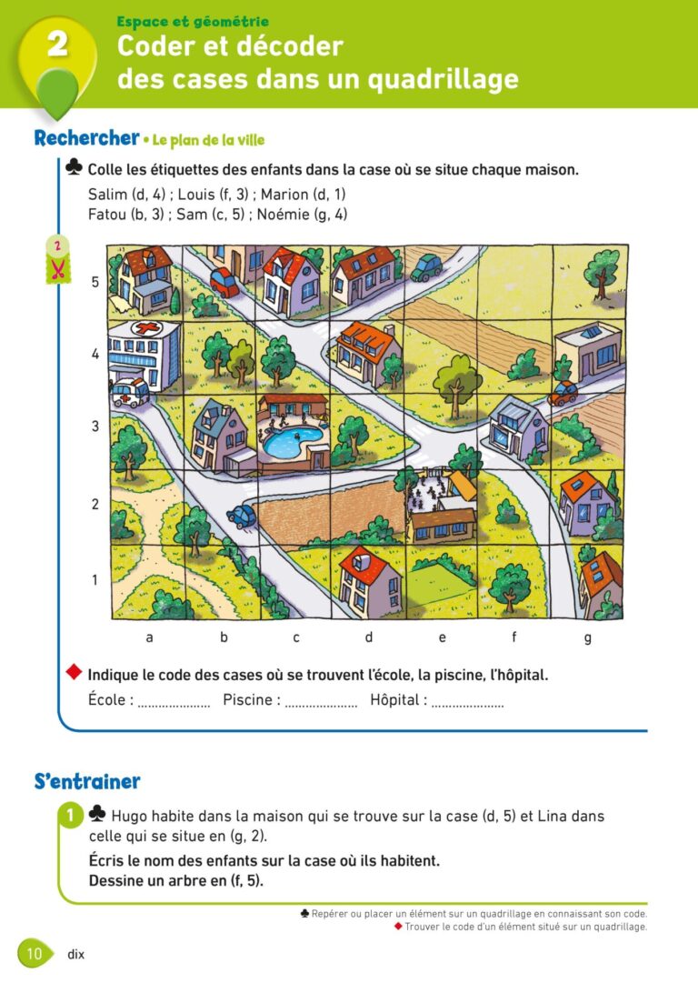 Aperçu : MATHS + – Fichier de l'élève – CE1 – Anciens programmes