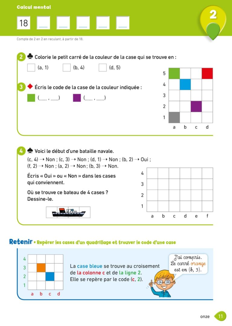 Aperçu : MATHS + – Fichier de l'élève – CE1 – Anciens programmes