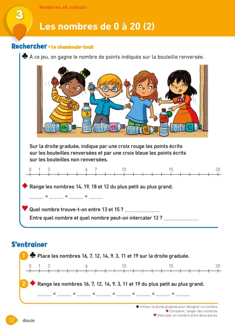 Aperçu : MATHS + – Fichier de l'élève – CE1 – Anciens programmes