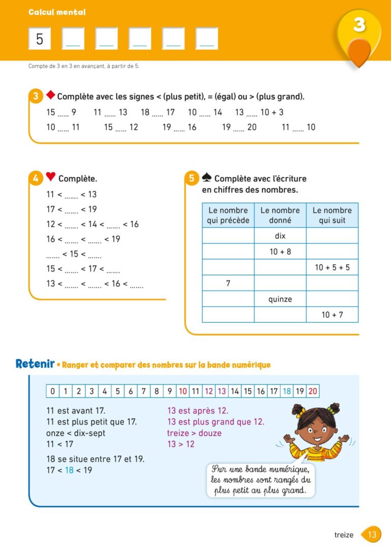 Aperçu : MATHS + – Fichier de l'élève – CE1 – Anciens programmes