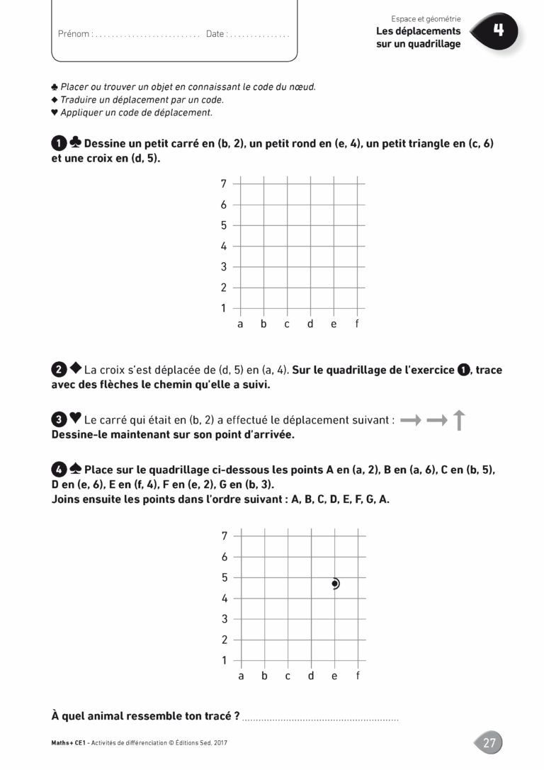 Aperçu : MATHS + – Classeur de différenciation – CE1 – Anciens programmes