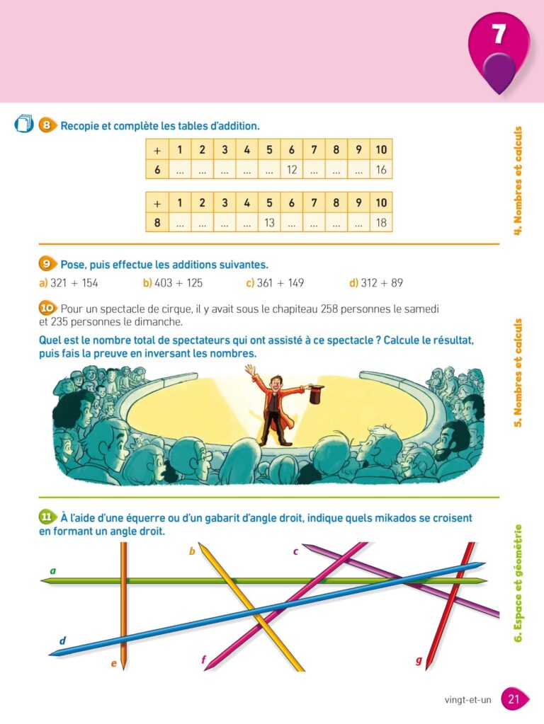 Aperçu : MATHS + – Manuel de l'élève – CE2 – Anciens programmes