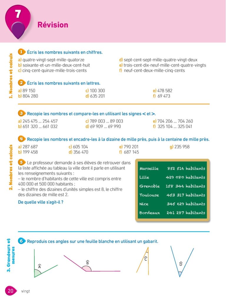 Aperçu : MATHS + – Manuel de l'élève – CM2 – Anciens programmes