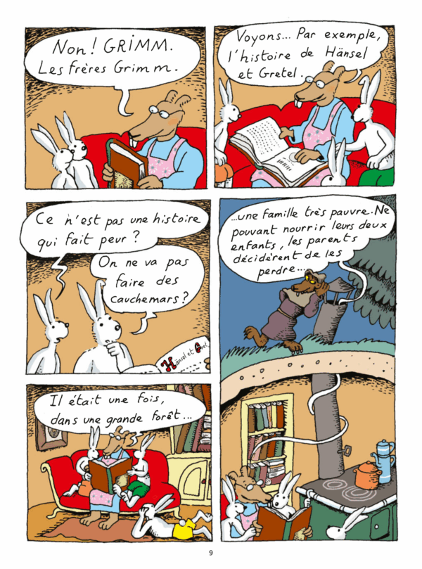 Pages de BD L'HEURE DU GRIMM.pdf_Page_03 AFDP – Louisette la taupe – L’heure du Grimm – 6 albums supp.