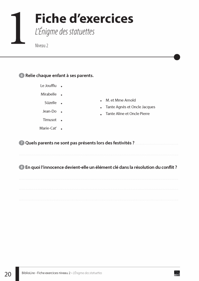 Aperçu : Série noire – 20 ouvrages + FR – Cycle 3