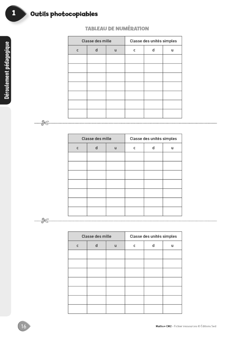 Aperçu : MATHS + – Fichier ressources + numérique – CM2 – Anciens programmes